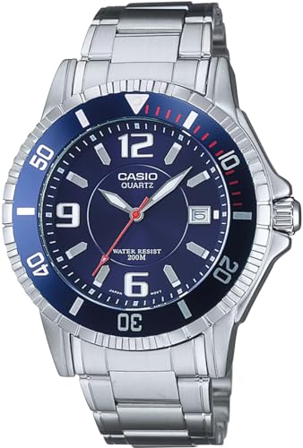 [カシオ] CASIO スタンダード メンズ 腕時計 クオーツ 20気圧防水 MTD-1053D-2AV ブルー 海外モデル [並行輸入品]